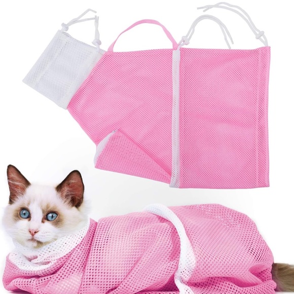 Ylong cat bathing bag ( pink) - Picture 2 of 5